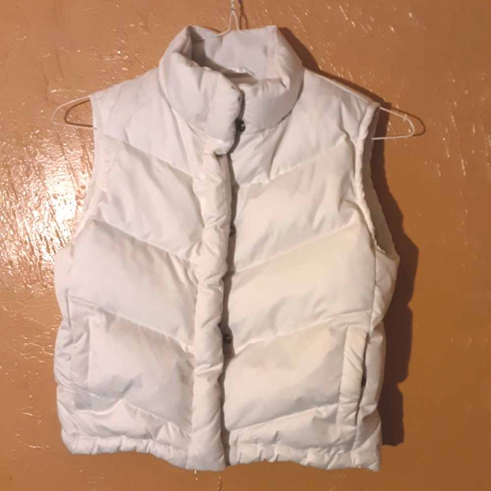GAP White Kids Vest Size Large